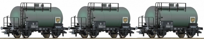 3 Piece Set: Tank cars BP<br /><a href='images/pictures/Roco/66162.jpg' target='_blank'>Full size image</a>
